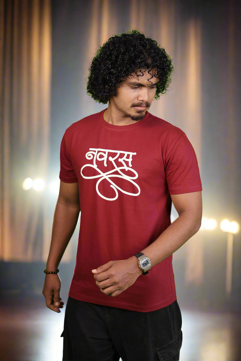 Navaras (Hindi) - Men's - Round neck T-shirt