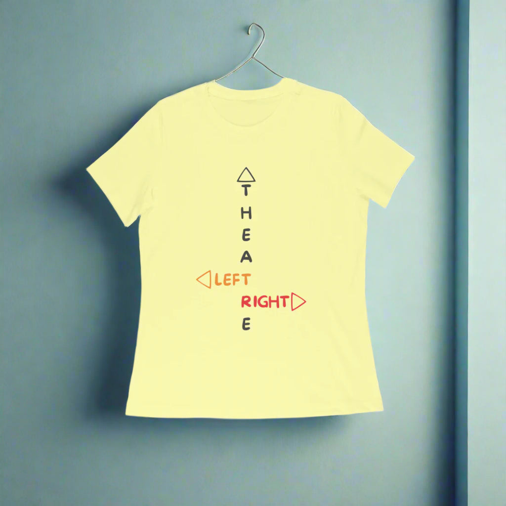Theatre Idealogy - Women's - Round neck T-shirt