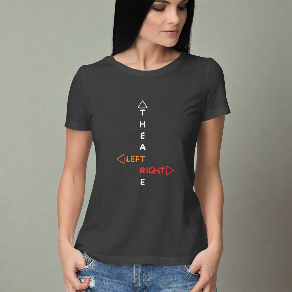 Theatre Idealogy - Women's - Round neck T-shirt