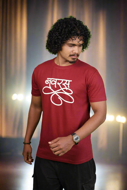 Navaras (Hindi) - Men's - Round neck T-shirt