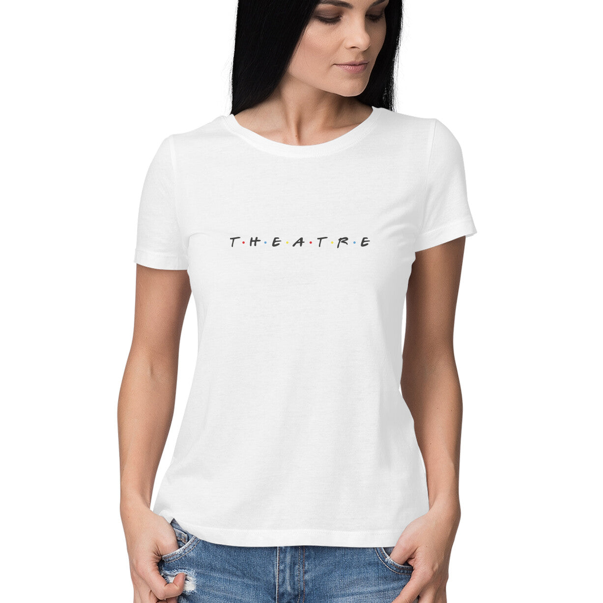 T.H.E.A.T.R.E - Women's - Round neck T-shirt