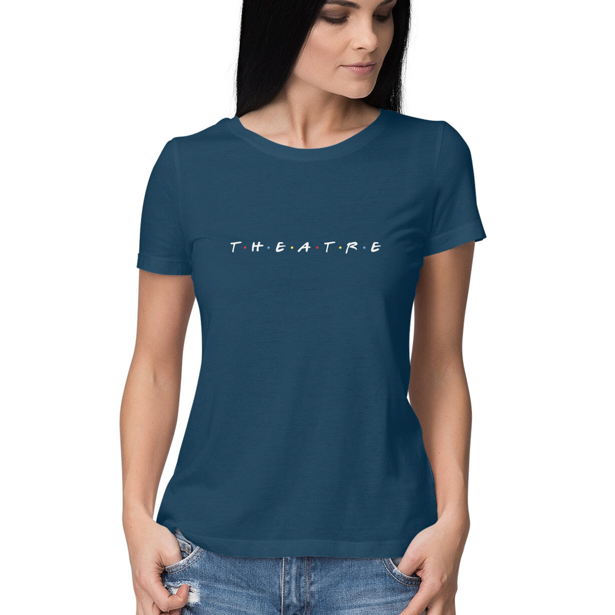 T.H.E.A.T.R.E - Women's - Round neck T-shirt