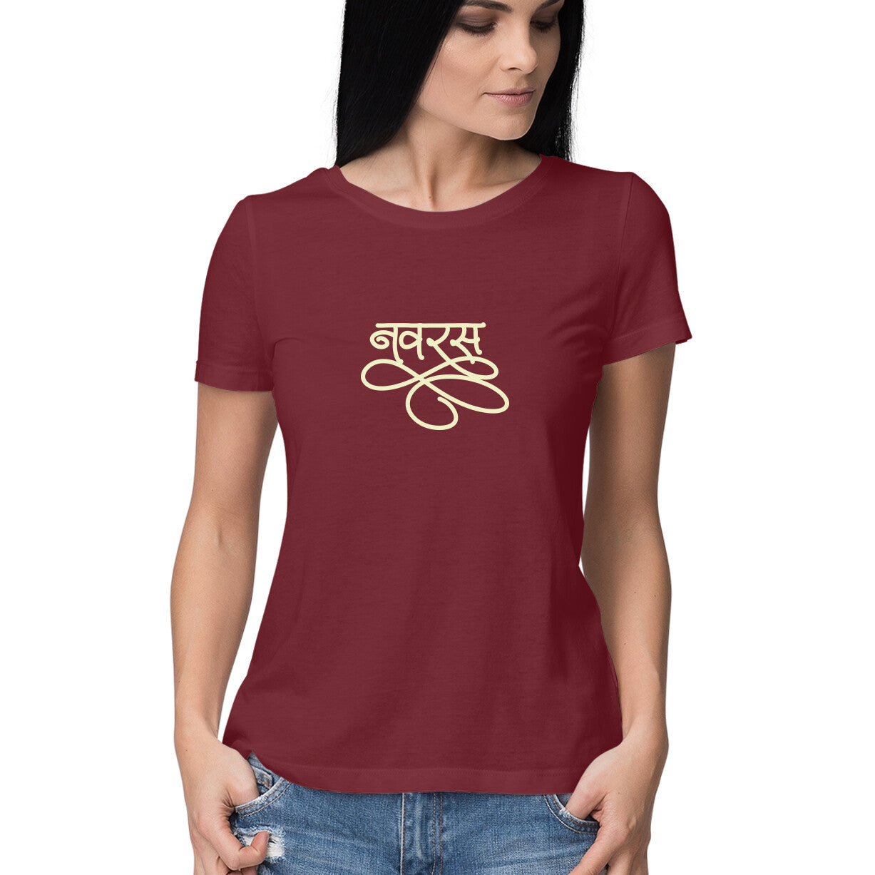 Navaras (Hindi) - Women's - Round neck T-shirt