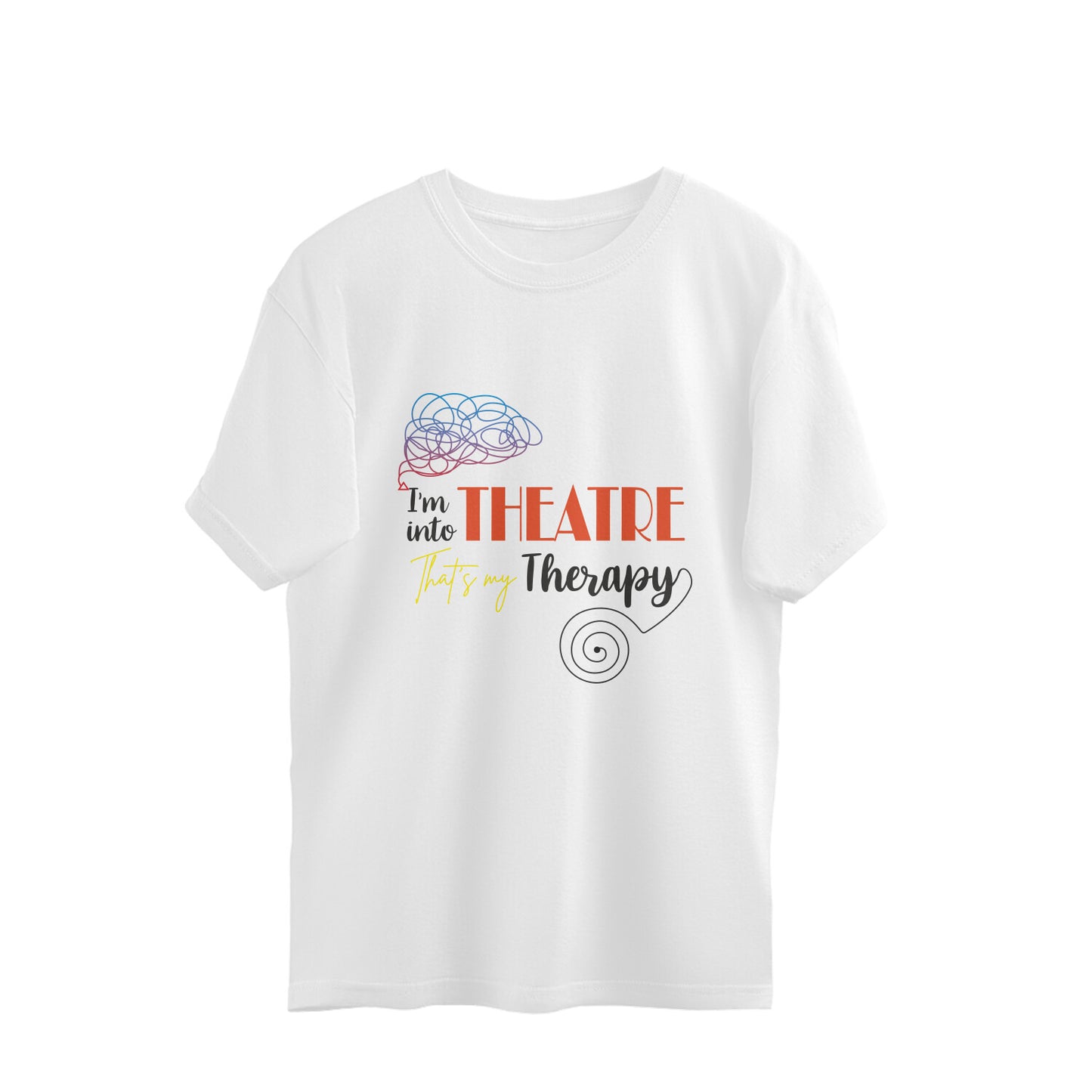 Theatre Therapy - Unisex - Oversized T-shirt