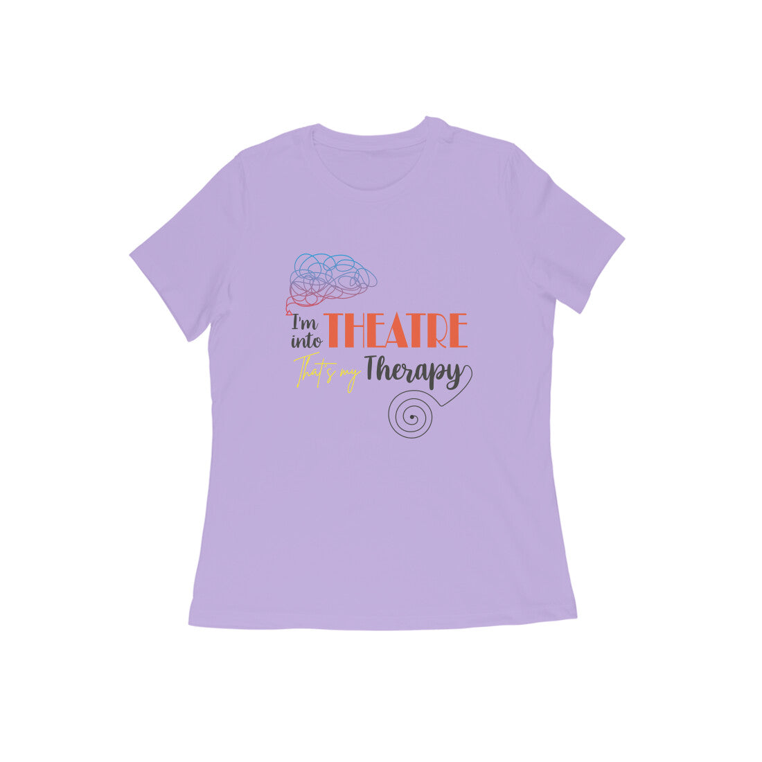 Theatre Therapy - Women's - Round neck T-shirt