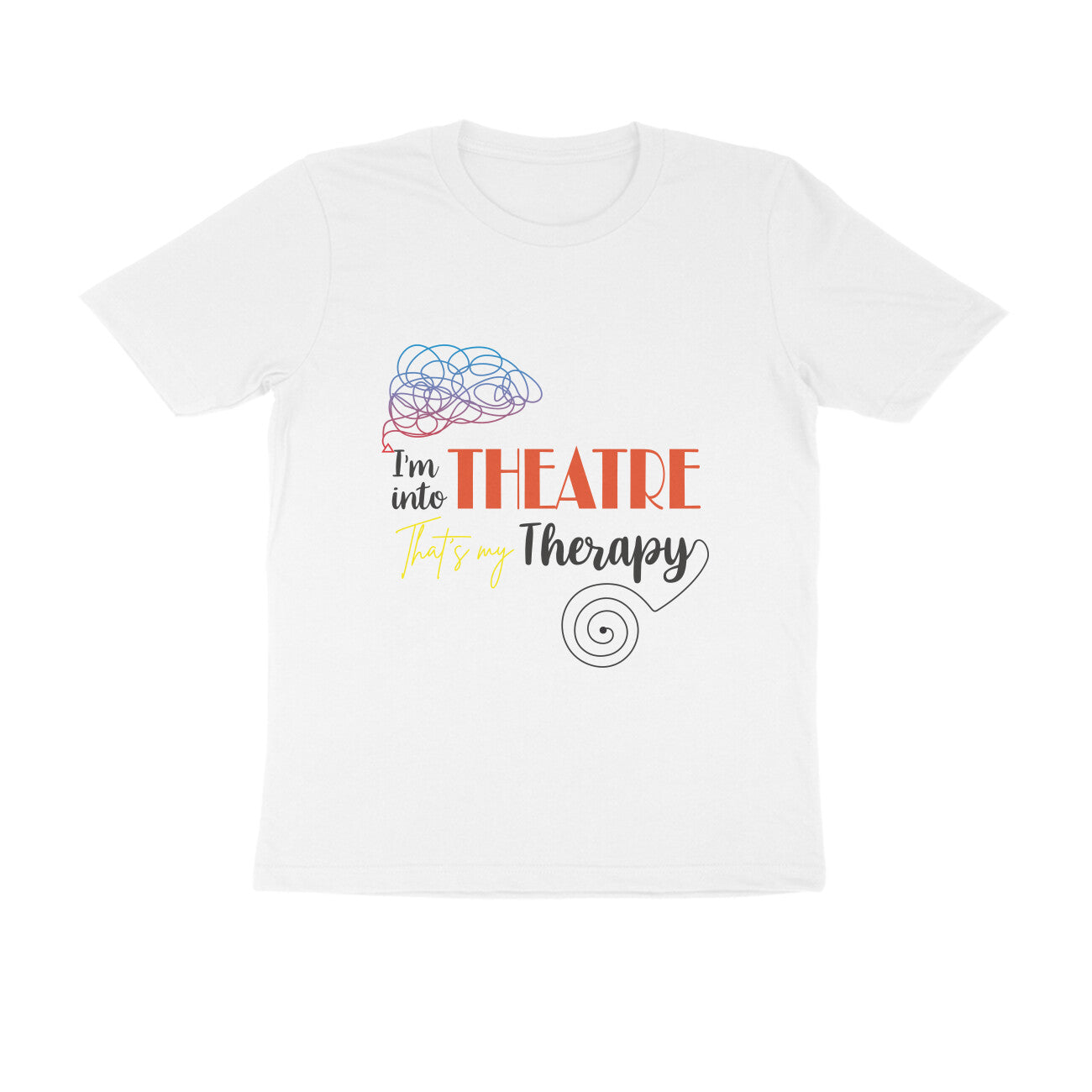 Theatre Therapy - Men's - Round neck T-shirt